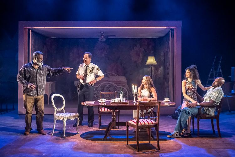 Between Riverside and Crazy - Review - Hampstead Theatre A timely humorous revival of Stephen Andly Guirgis’s 2014 play about racism in the NYPD 

