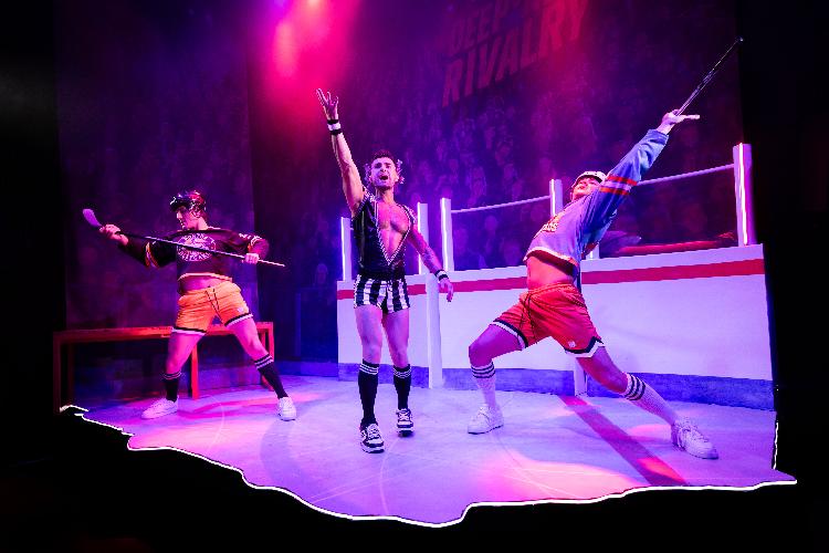 Deep-Heat Rivalry - Review - The Other Palace Gay fantasy is turned into a hilarious parody