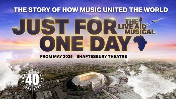 Just for One Day transfers to the Wes End - News The musical will run at Shaftesbury Theatre