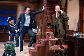 Sleuth - Review - Richmond Theatre A roaring success thanks to the captivating dialogue between Boyce and McDermott